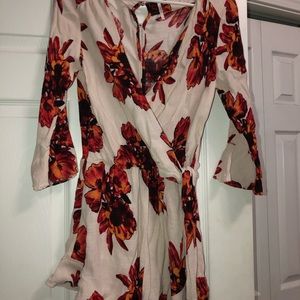 Free People Floral Romper